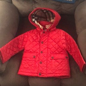 Burberry toddler coat